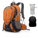 Mochila de hidratação 25L para Lengendários na cor laranja, impermeável e com kit completo (capa de chuva e refíl de hidratação)