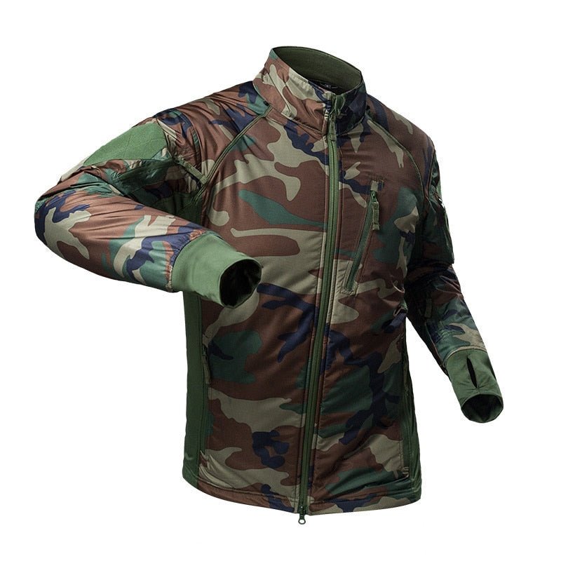 Jaqueta Corta Vento Masculina Camuflada - Mundo Montanha
